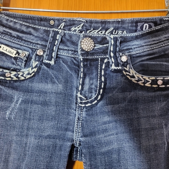 L.a. Idol  Jeans  Size 0 - Picture 2 of 5